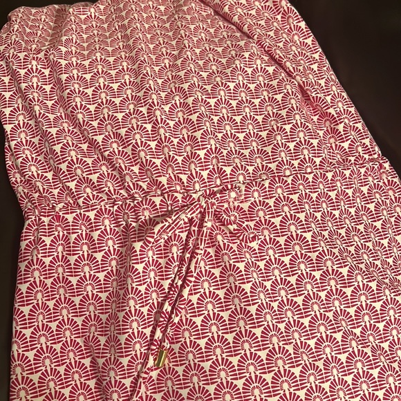 Helen Jon poolside strapless dress swimsuit bra shelf elastic waist pool beach - Picture 3 of 6